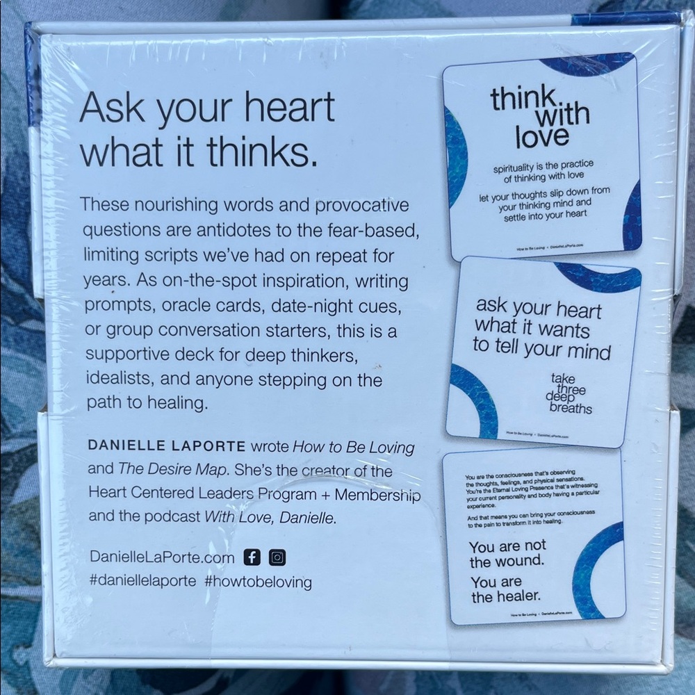 Danielle LaPorte 'How to Be Loving' Deck - Picture 2 of 2